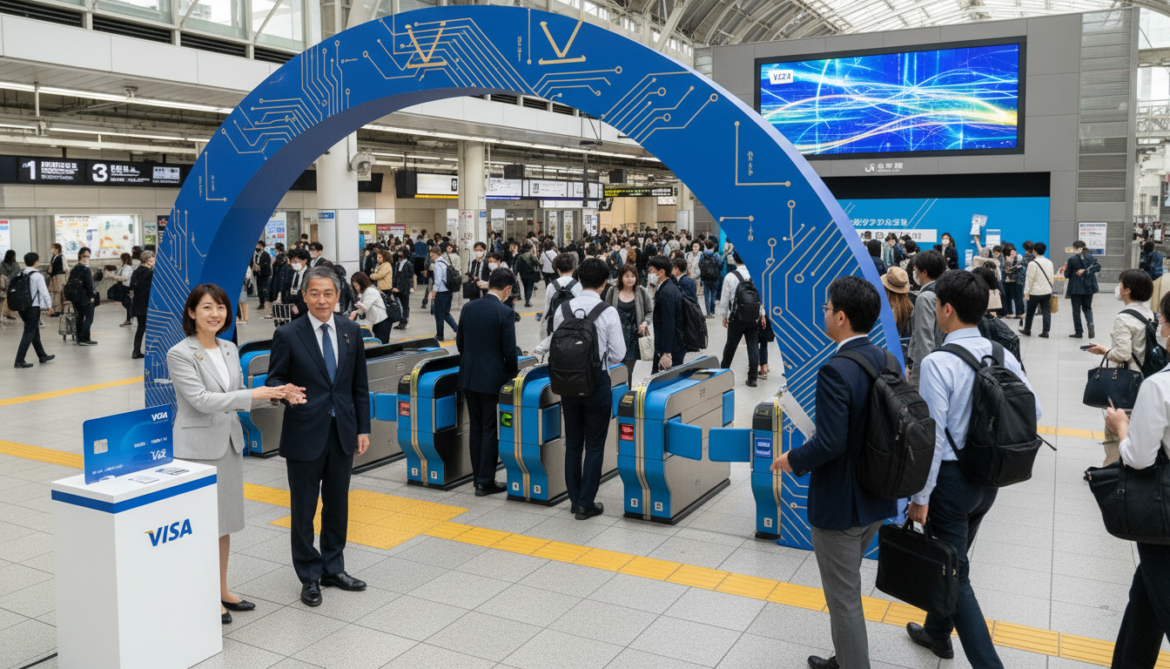 Visa Worldwide Japan launches nationwide contactless train cashback campaign