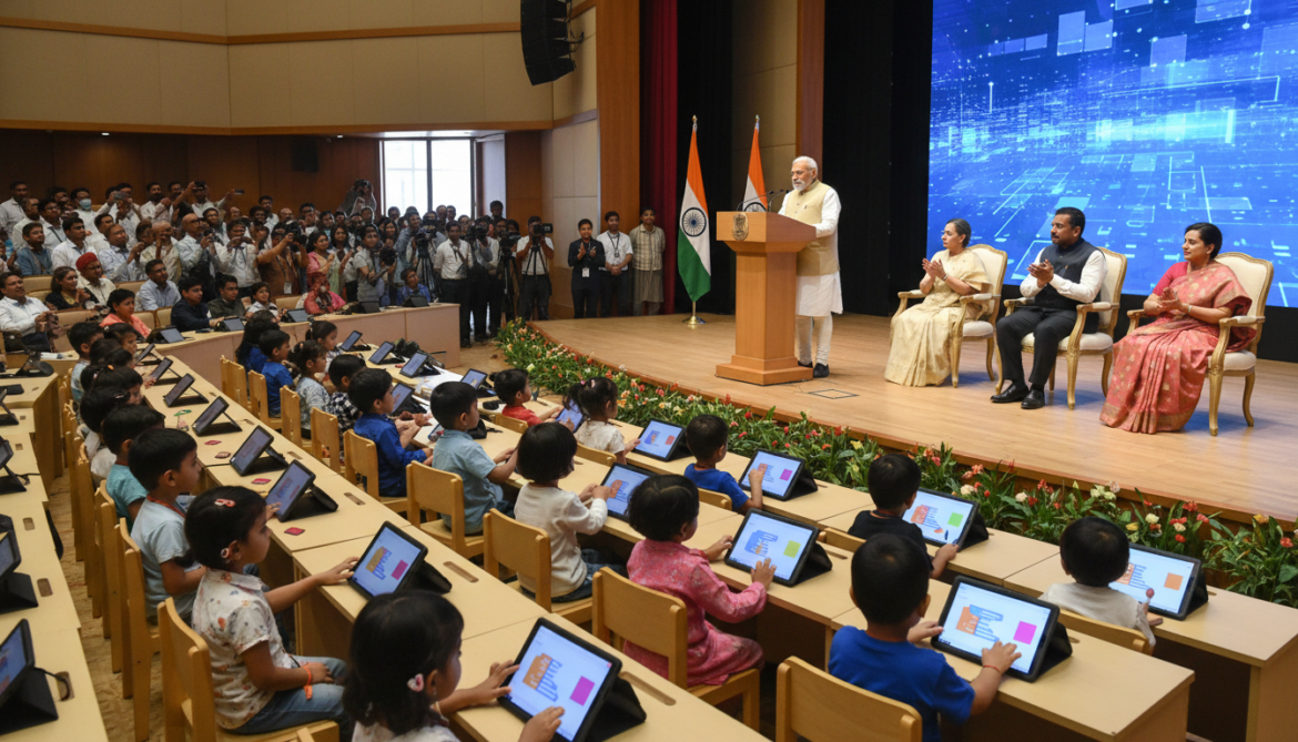 India launches national education strategy to train children from age 3 for AI leadership