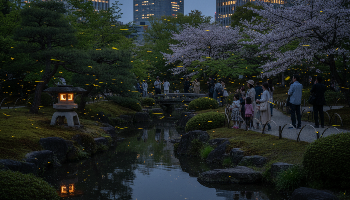 Tokyo Firefly Season Launches with Nightly Viewings at Parks and Gardens