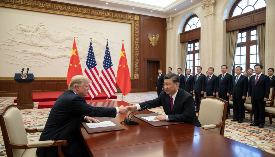 Trump-Xi summit begins in Beijing as Xi warns on Taiwan