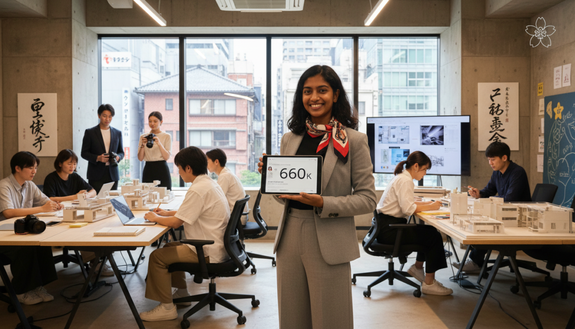 Ananya Donapati parlays Japanese fluency into 660k-follower Tokyo creative business
