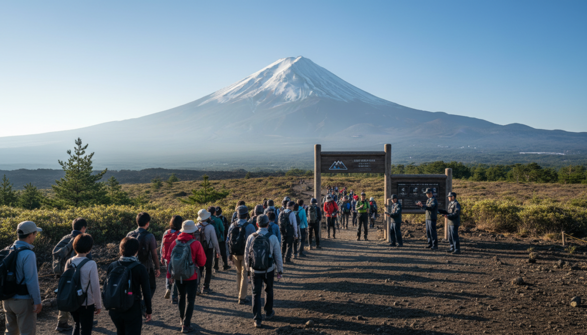 Mount Fuji announces 2026 climbing rules: ¥4,000 fee, 4,000 daily cap