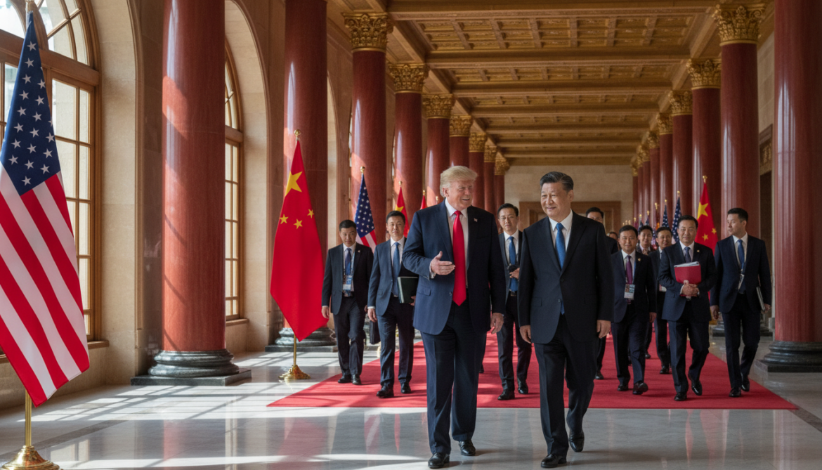 Trump and Xi Seek to Seal Agreements on Second Day in Beijing