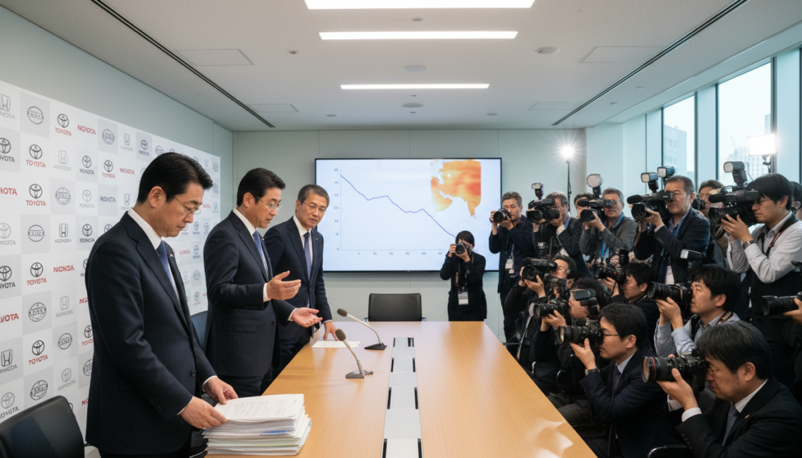 Japanese automakers forecast net profits to halve as Iran war drives costs