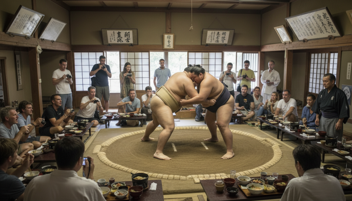 Sumo experiences in Tokyo surge as tourists seek rituals and dinner packages