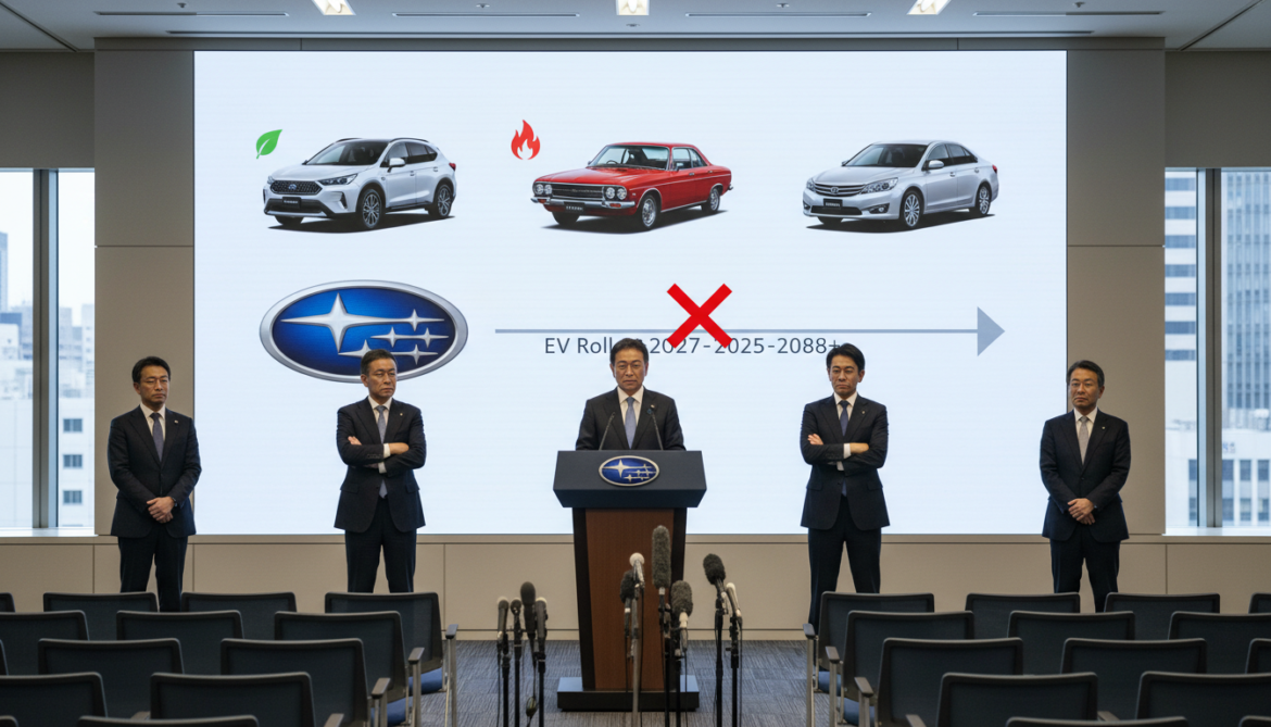 Subaru postpones in-house EV rollout, shifts focus to hybrids and gasoline cars