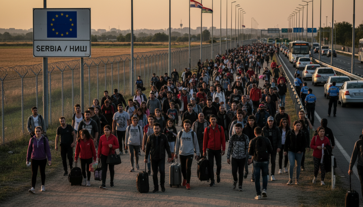 Serbia Becomes Migrant Magnet as Visa-Free Entry and EU Proximity Drive Influx