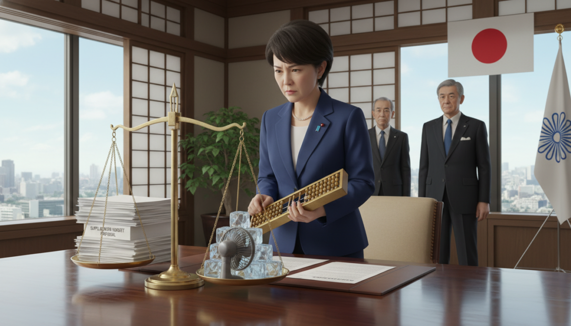 Prime Minister Sanae Takaichi weighs supplementary budget to curb summer power bills