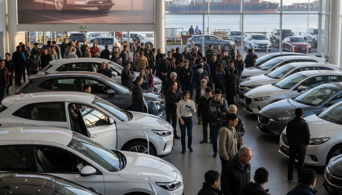Chinese automakers overtake Japanese imports in Australia as EV sales surge