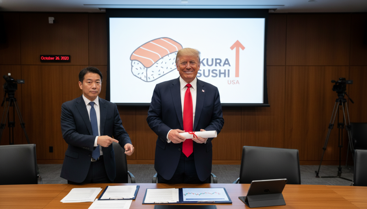 Trump buys million-dollar stake in Kura Sushi USA, ethics office reports