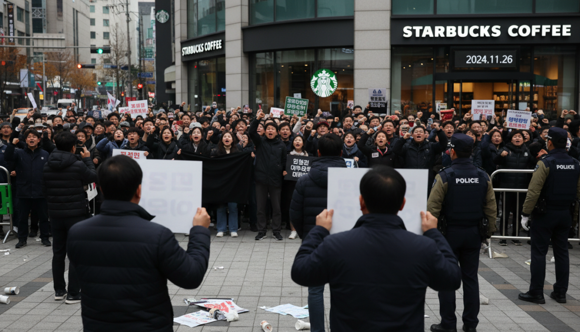 Starbucks South Korea faces boycott after promotion deemed insensitive to Gwangju victims