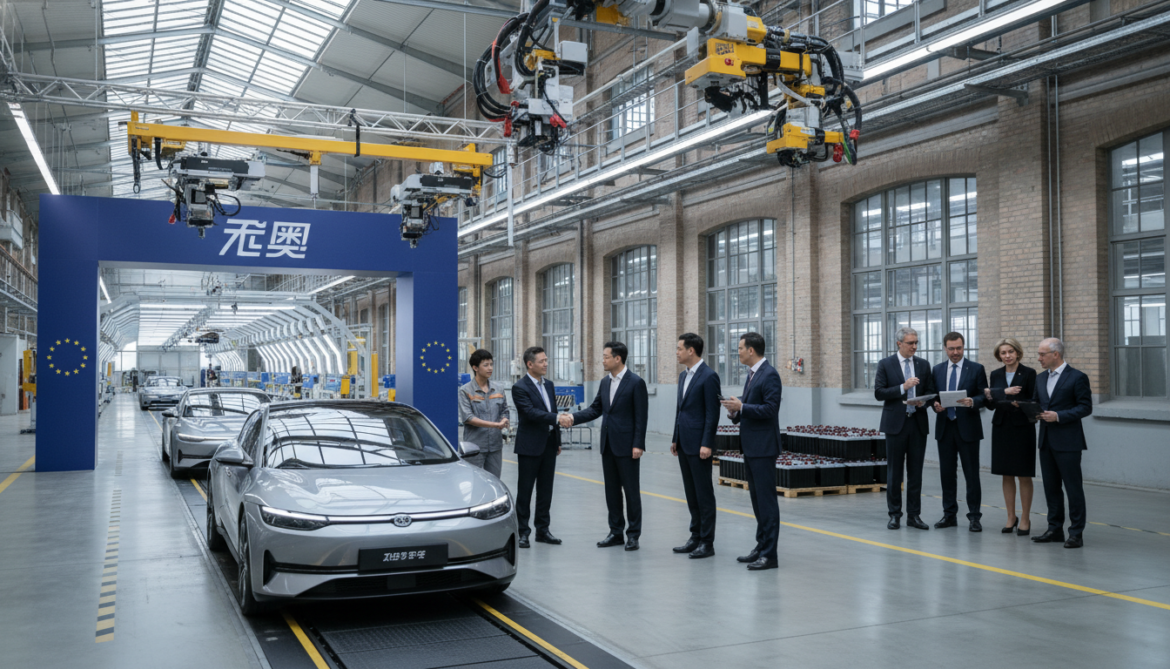 Chinese EV makers acquire idle European plants, raising tariff and compliance risks