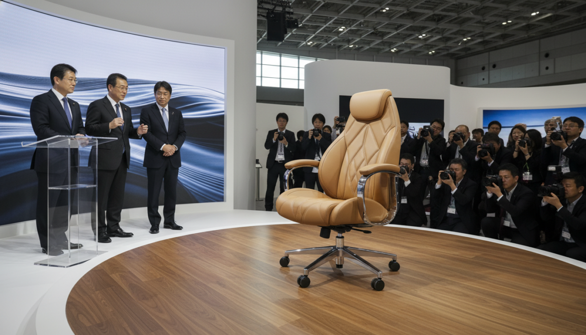 Toyota Boshoku launches Crown-inspired desk chair using luxury car seat technology
