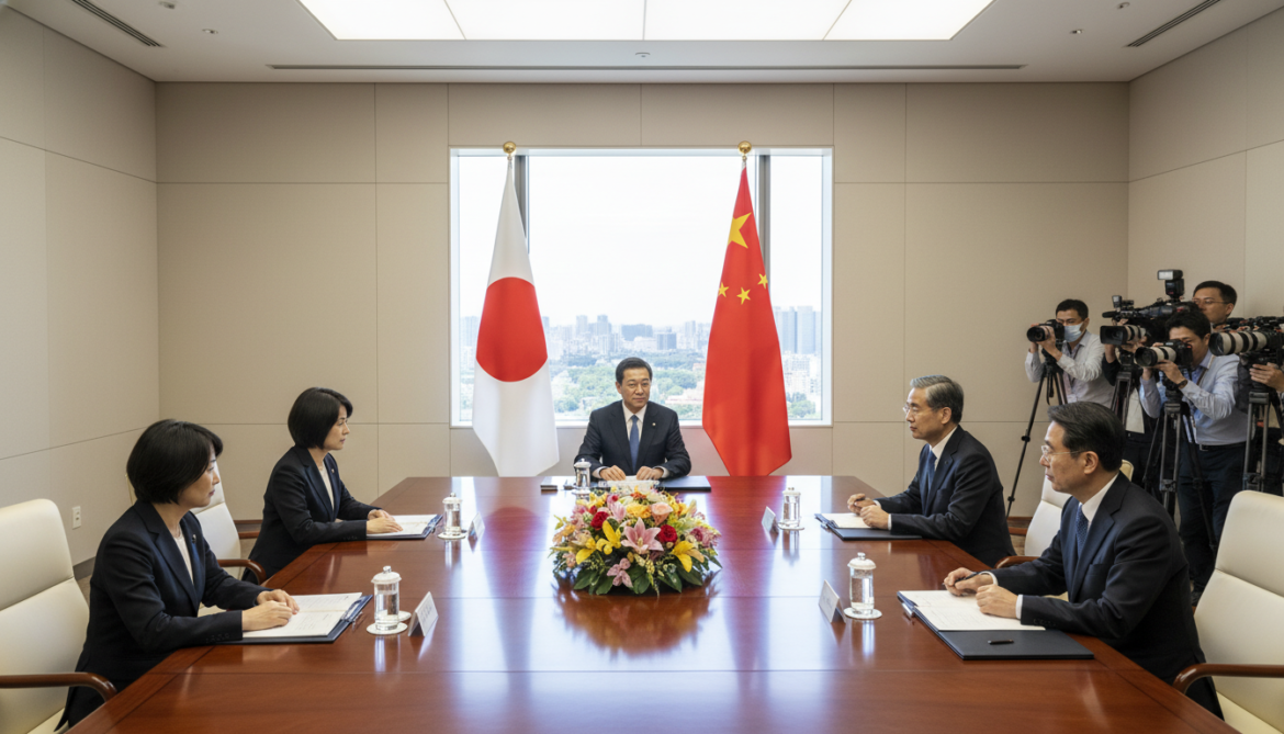Japan-China engagement resumes as senior Japanese officials meet Wang Wentao