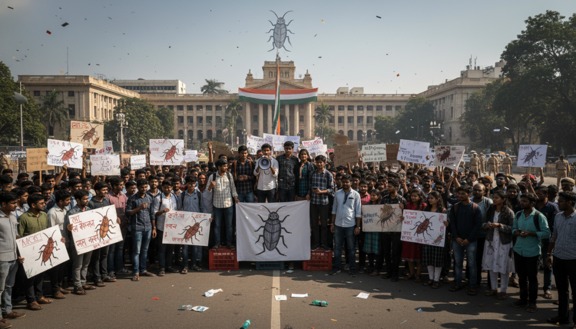 Cockroach Janta Party surges as Supreme Court justice's parasite remark ignites youth rebellion