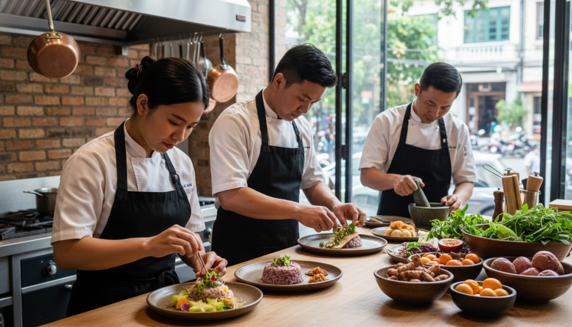 Hanoi Chefs Reimagine Local Ingredients into Artisanal Contemporary Menus