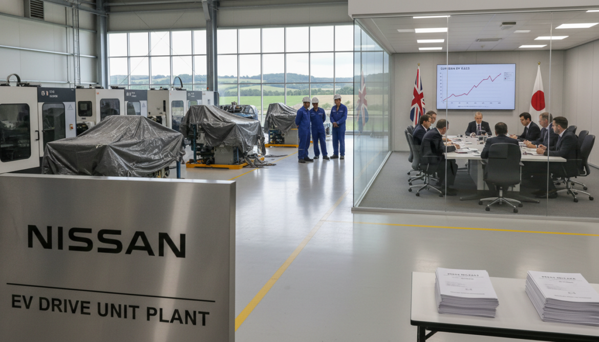 Nissan scraps UK EV drive unit plan after weak European sales