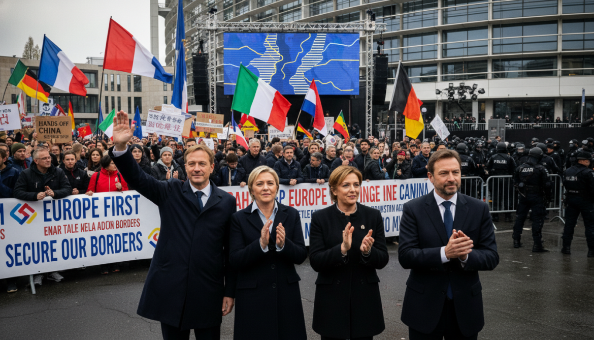 Rightwing populists surge as immigration concerns shift Western voters and split Europe over China