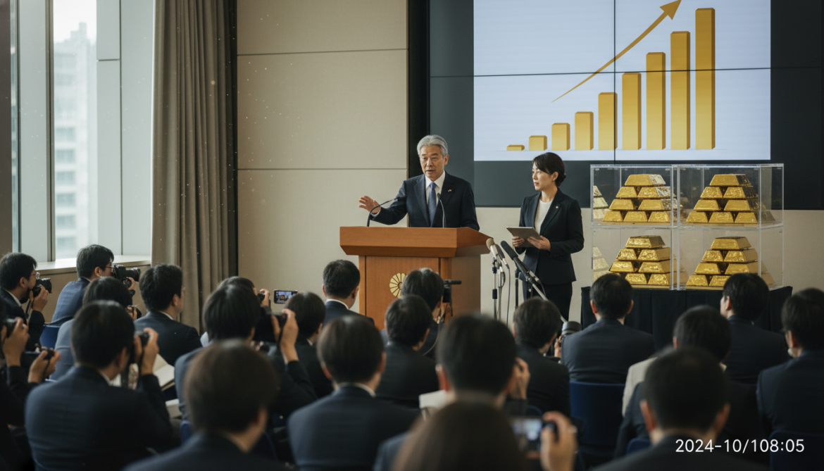 Japan's gold exports surge past 4 trillion yen in fiscal 2025