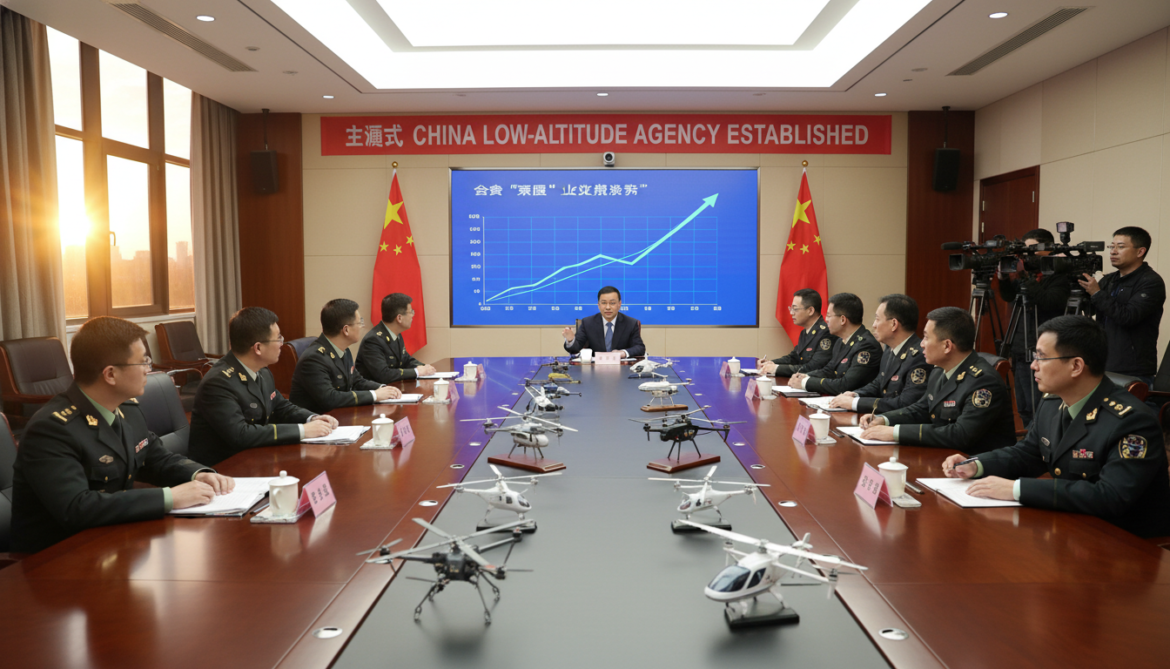 China Establishes Low-Altitude Agency as Aviation Administration Predicts Economy to Double in 10 Years