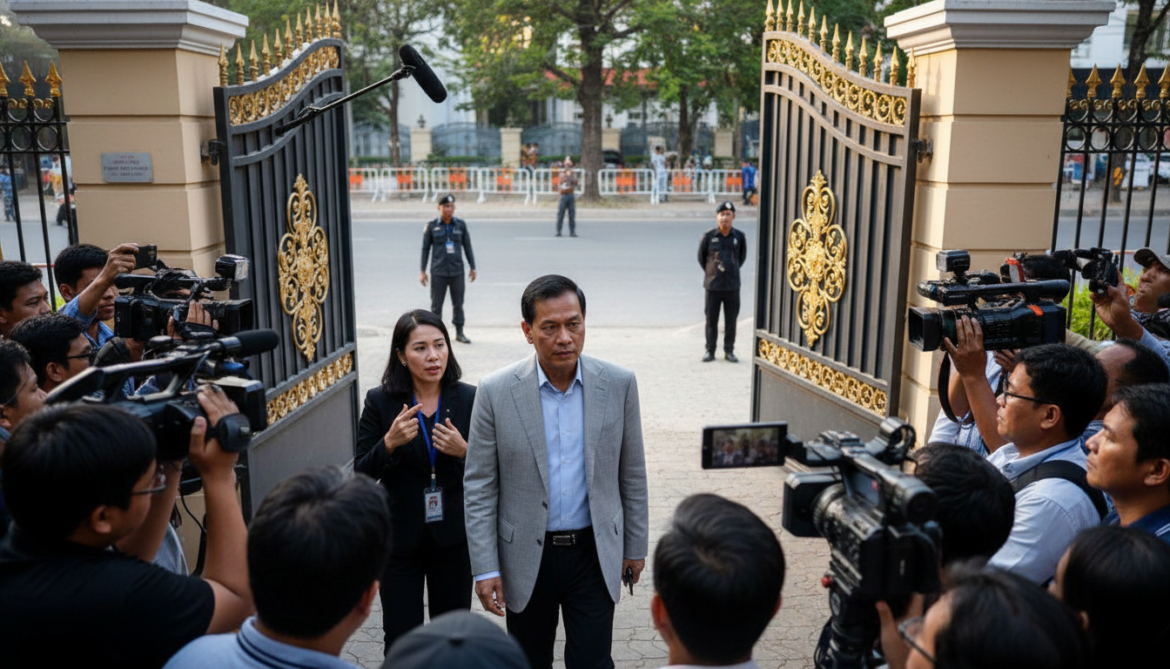 Kem Sokha released from house arrest as lawyer warns restrictions persist