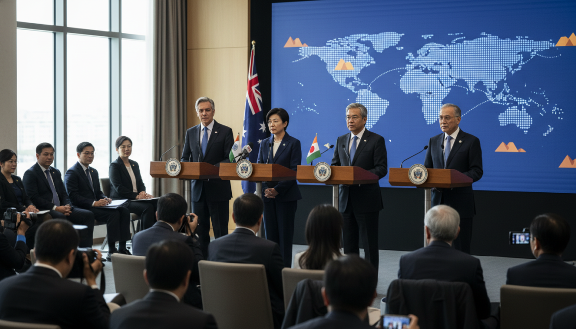 Quad foreign ministers announce maritime surveillance and critical mineral supply initiatives