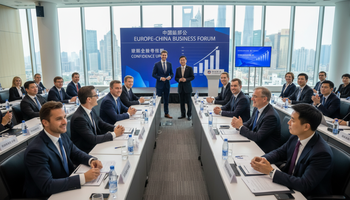 European Business Confidence in China Rebounds as Country Shows Resilience