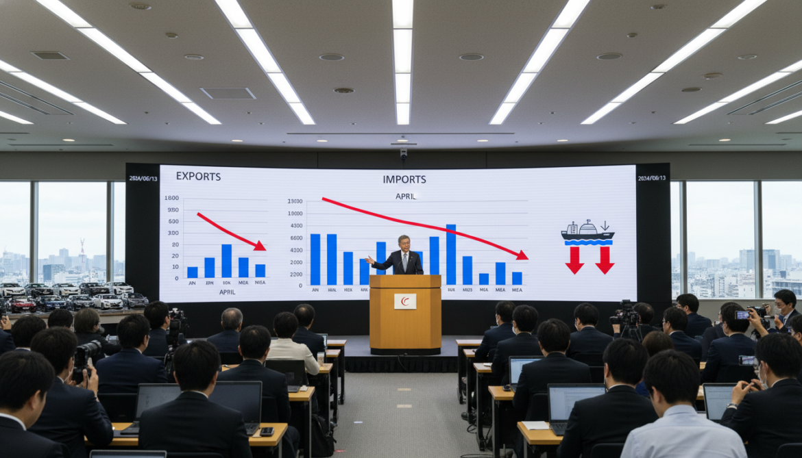 Japan reveals April plunge in Middle East car exports and naphtha imports