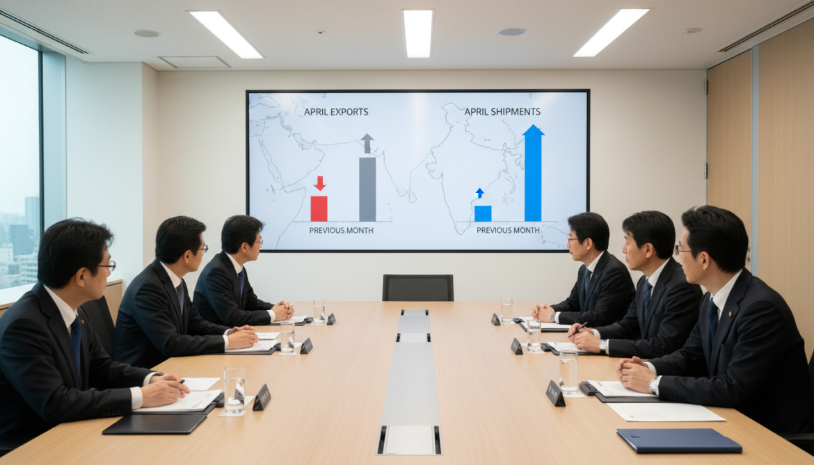 Japan trade data shows April Middle East exports plunge, India shipments treble