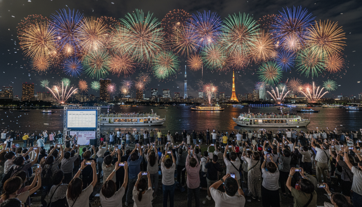 Tokyo fireworks festivals 2026 schedule reveals dates and major events