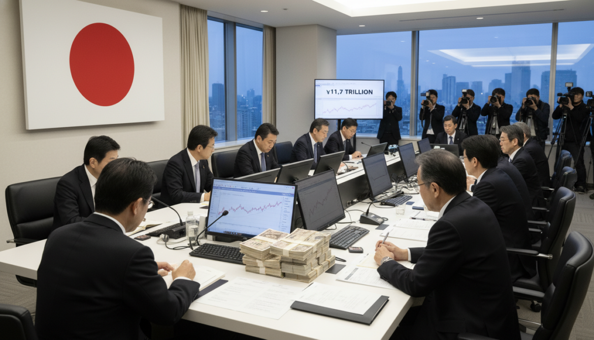 Japan intervenes with record ¥11.7 trillion to prop up yen