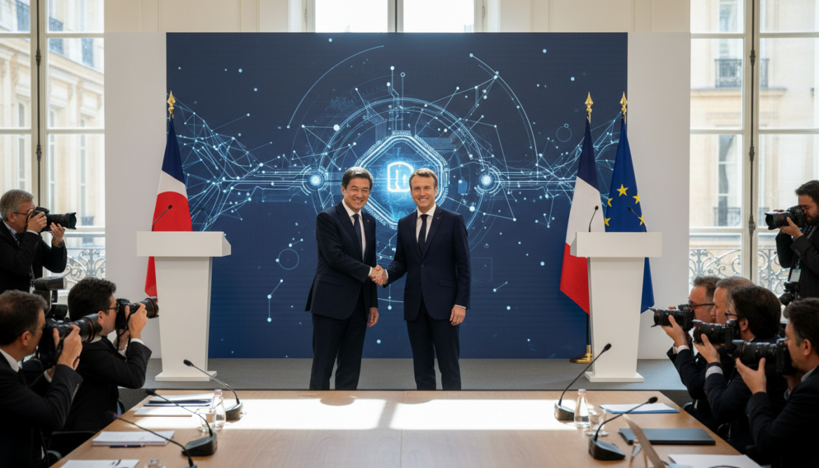SoftBank to invest 14 trillion yen in France AI data centers