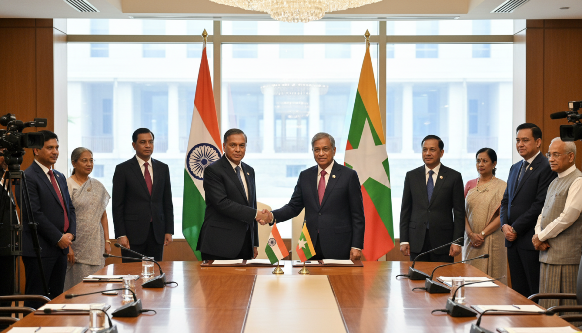 Min Aung Hlaing visits India to seek international legitimacy and strengthen ties