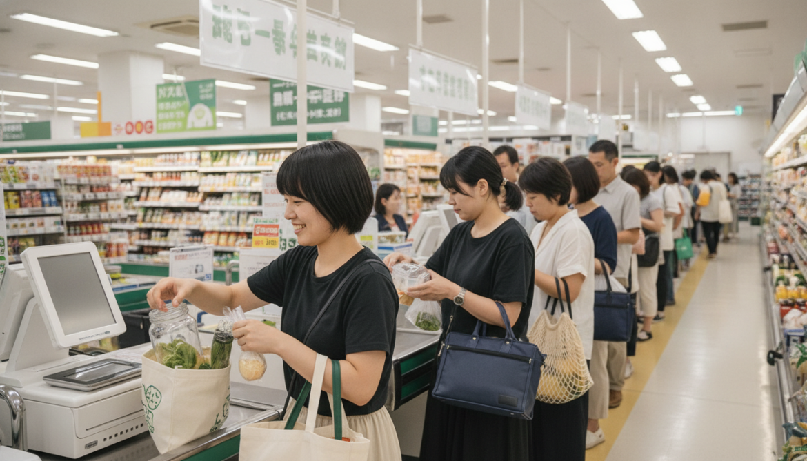 Disposable plastic waste prompts Japanese retailers to expand bring-your-own container programs