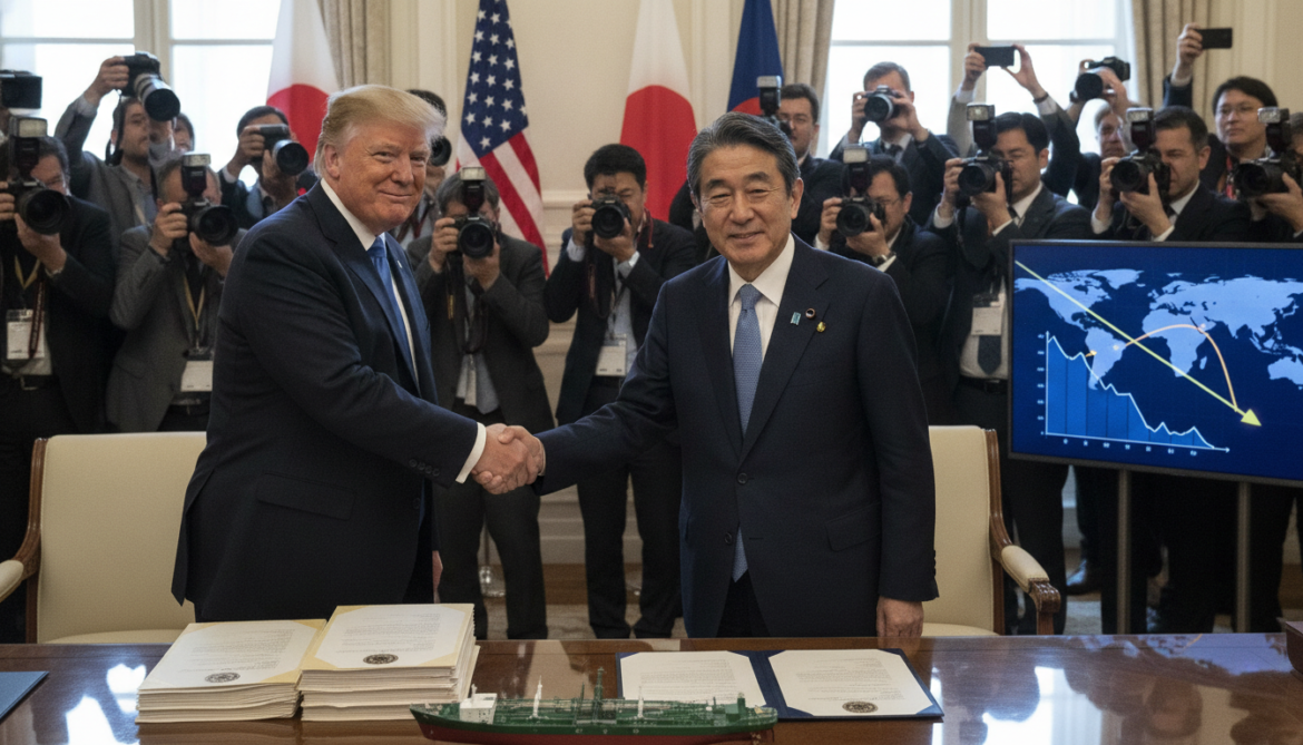 Hormuz Strait reopening approved by Trump could ease Japan gasoline prices