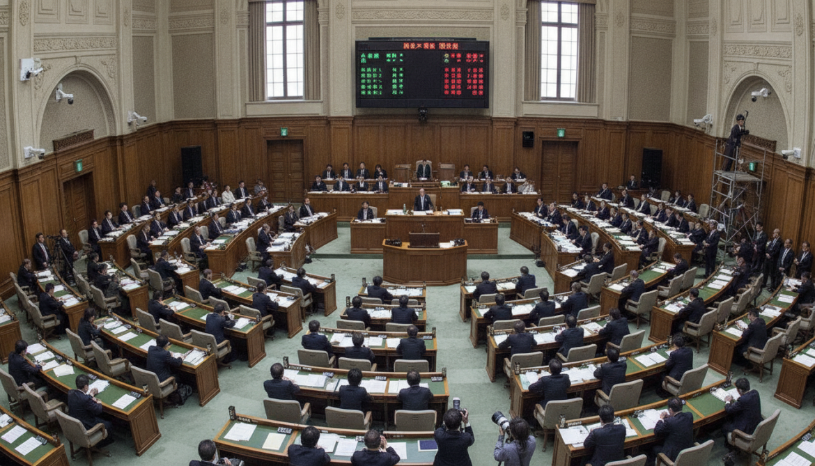 House of Representatives votes to install security cameras inside the Diet building