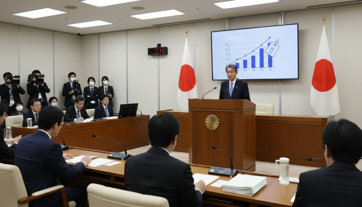 Japan Shifts Consumption Tax Cut for Food From Zero to One Percent