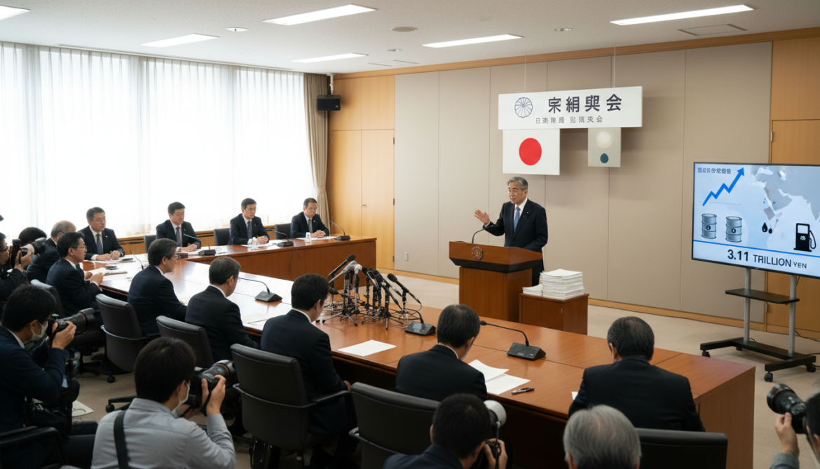 Japan approves 3.11 trillion yen supplementary budget to sustain gasoline subsidies amid Mideast tensions