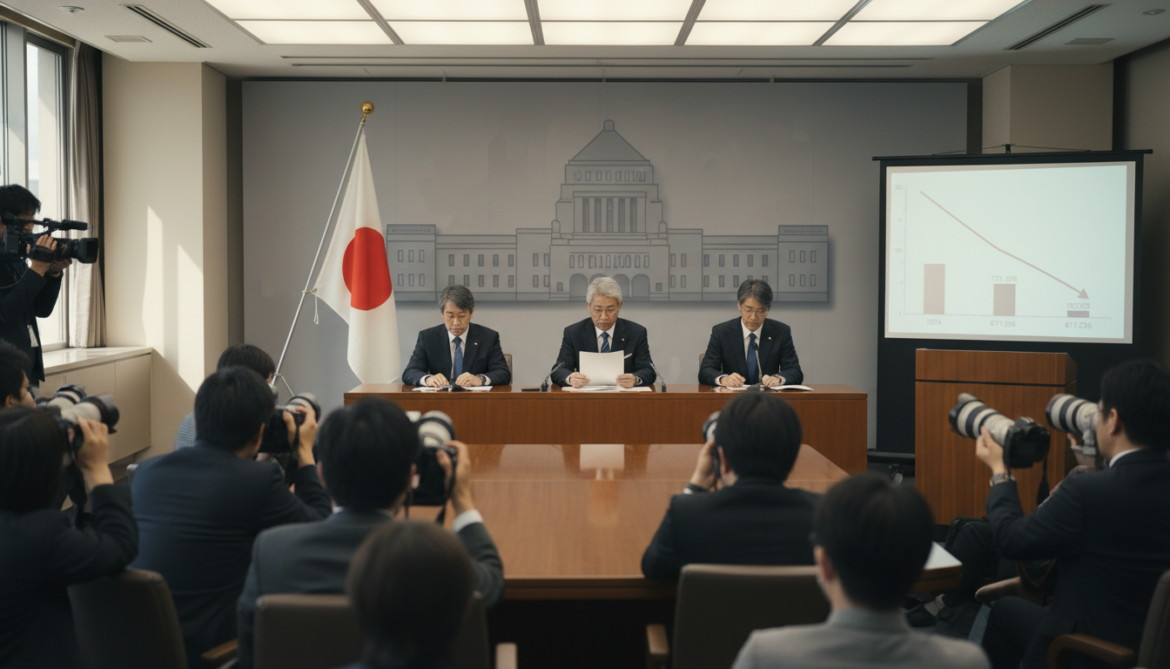 Japan birthrate falls to historic low with 671,236 births in 2025