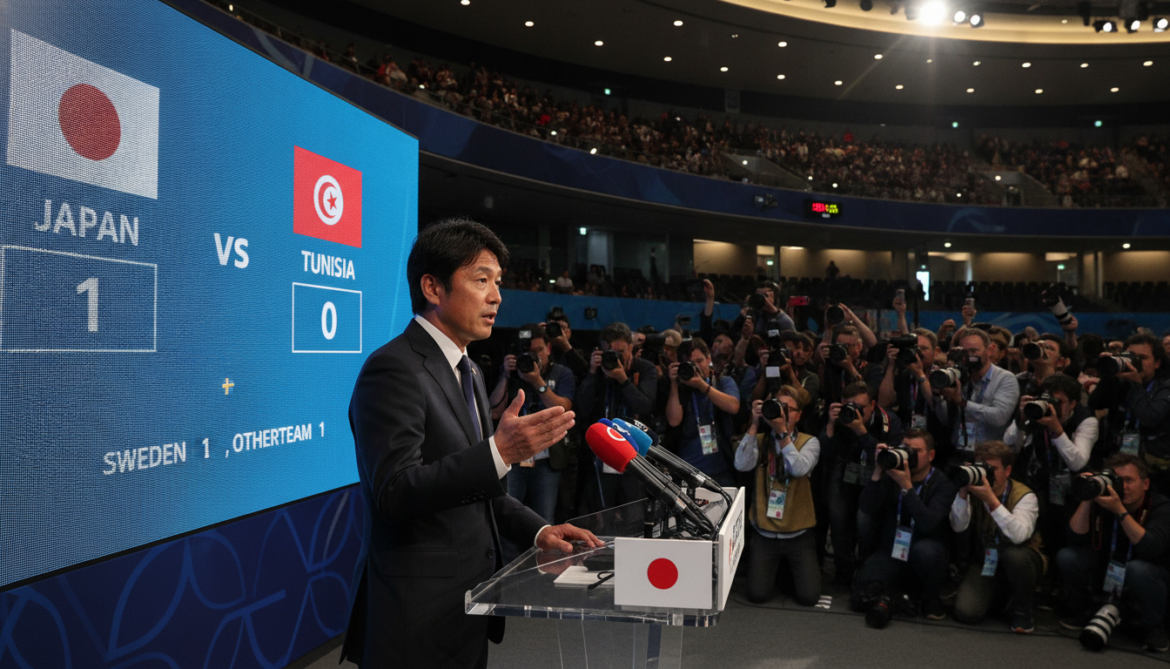 Japan can clinch Group F place with Tunisia win and Sweden draw
