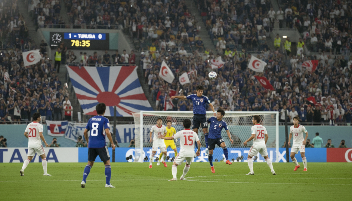 Japan seeks vital win against Tunisia to secure World Cup knockout berth