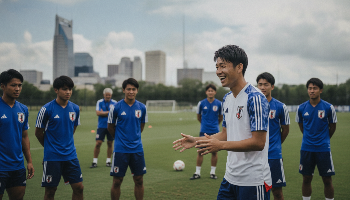 Minamino joins Japan training camp in Nashville as team mentor