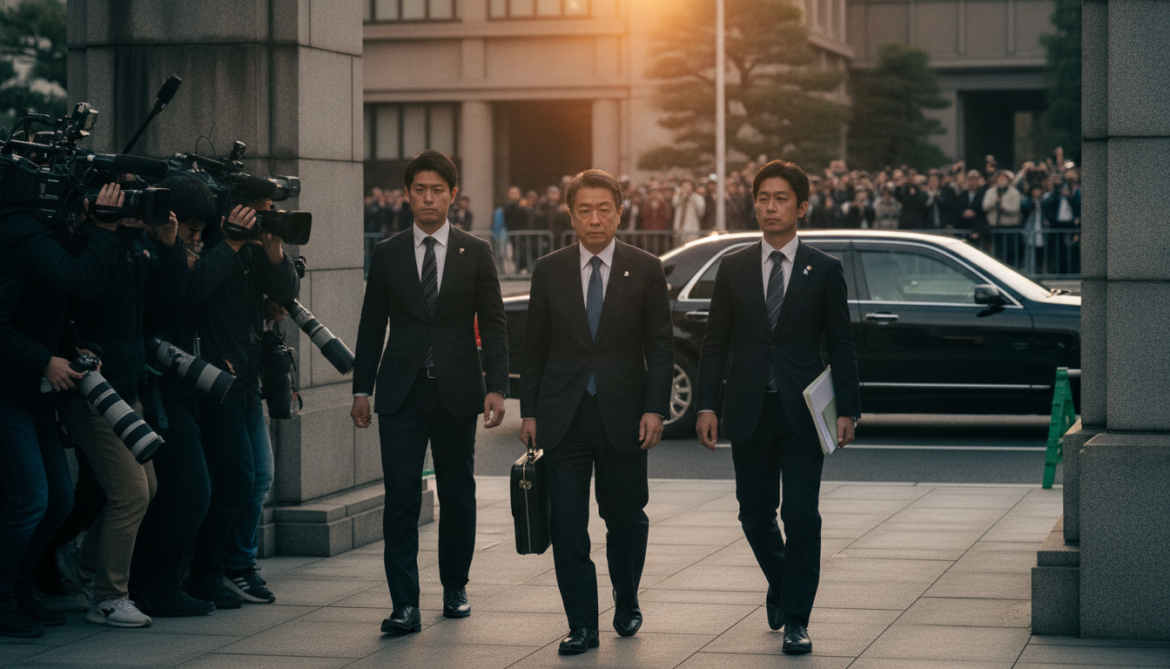 Mogi Replaced as Chief Cabinet Secretary Aide Over Public Funds Hotel Scandal