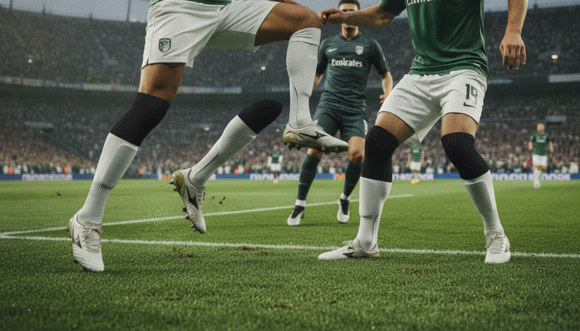 Separate soccer socks become mainstream as pros once cut long socks