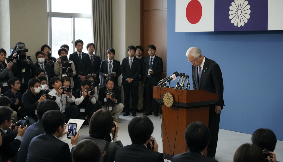 Speaker Mori apologizes for remarks on adopted male-line succession rights