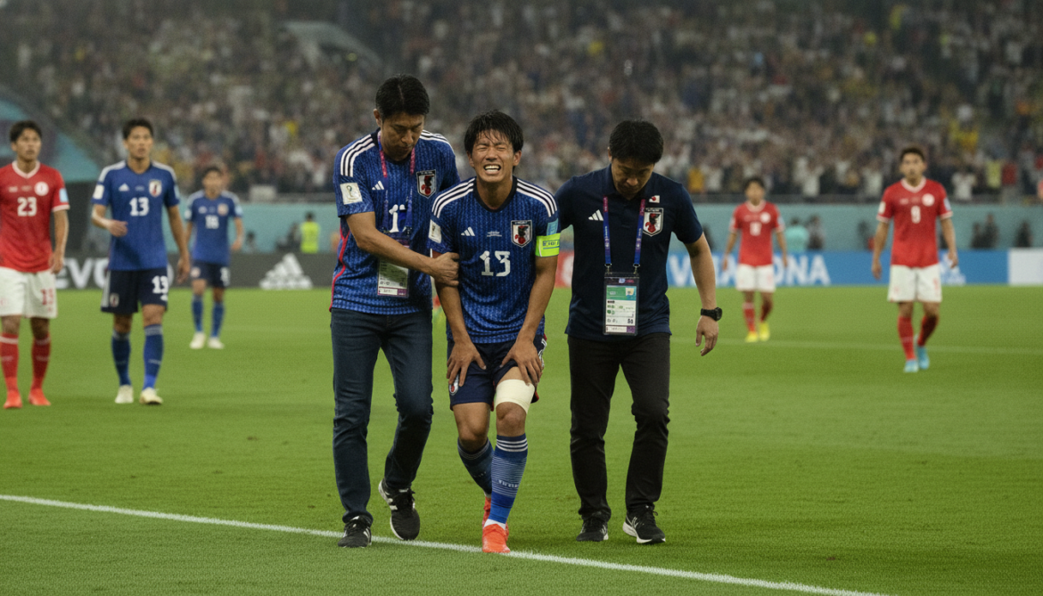 Takefusa Kubo likely to miss Tunisia match after left knee injury