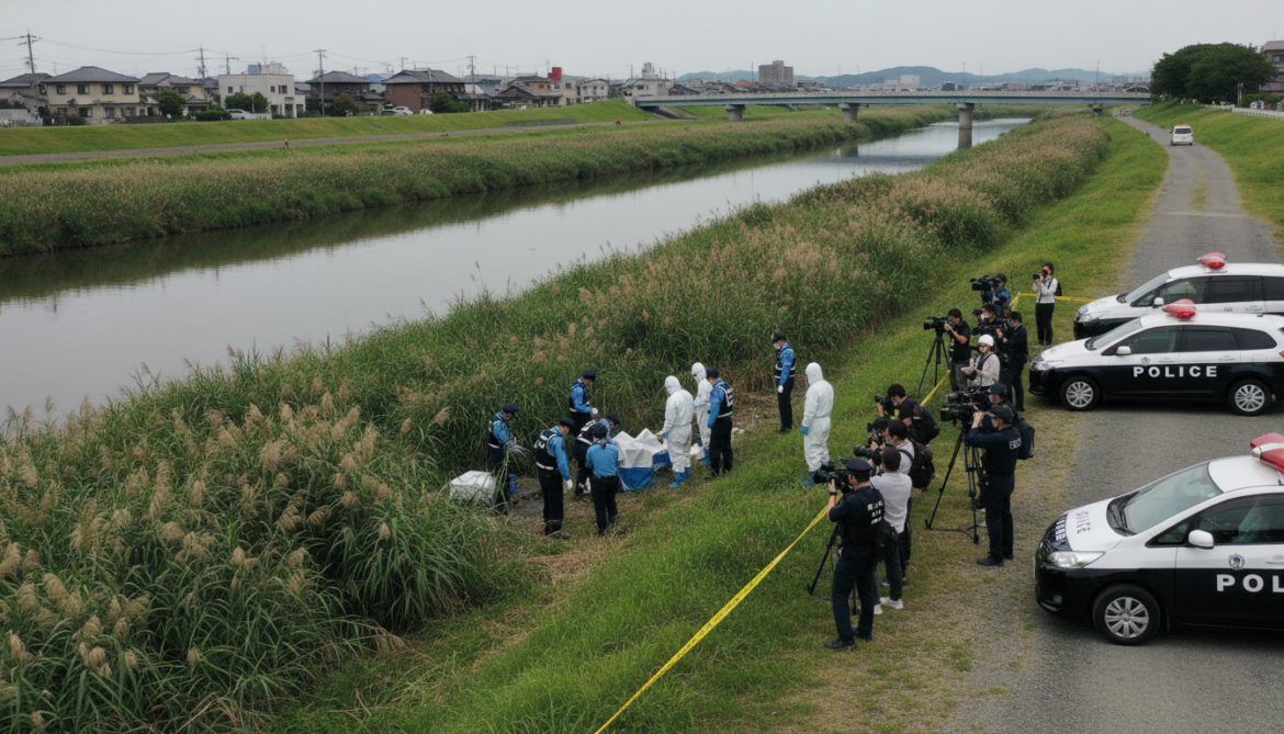 Tatsuno River body linked to wanted double homicide suspect, police probe