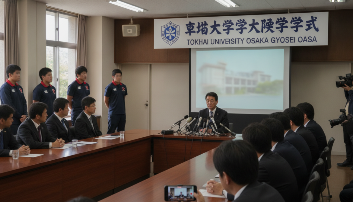Tokai University Osaka Gyosei declares rugby strangling a serious bullying case