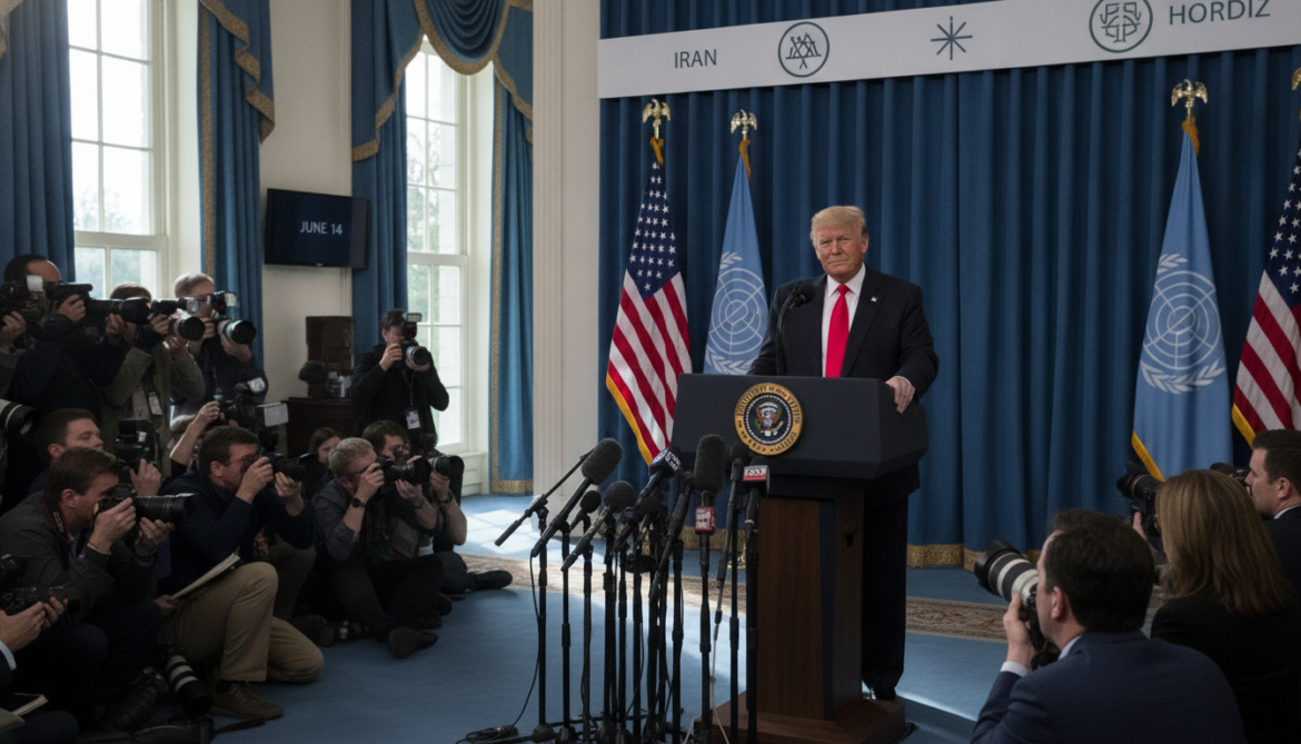 Trump Announces Iran Deal Set for June 14, Says Hormuz Will Open