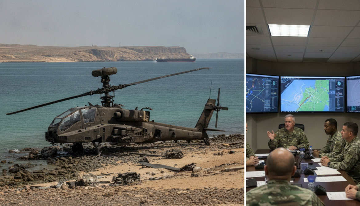 US Apache helicopter shot down near Strait of Hormuz, Pentagon orders strikes